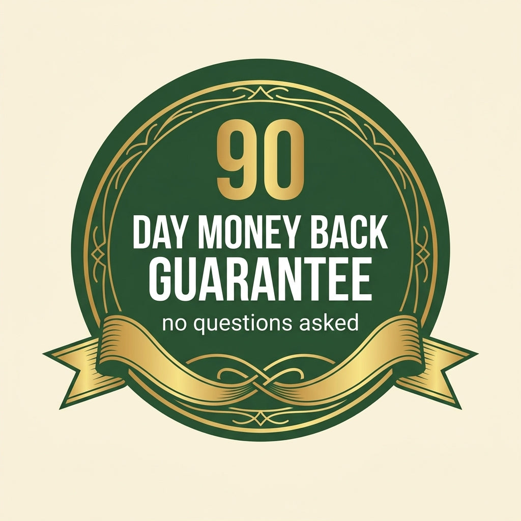 90 Day Money Back Guarantee